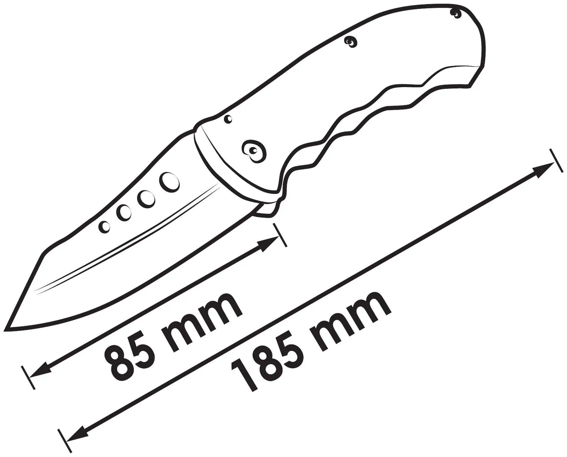 Outdoormesser V4651 – Bild 4